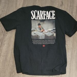 PALACE Black Scarface Graphic Tee